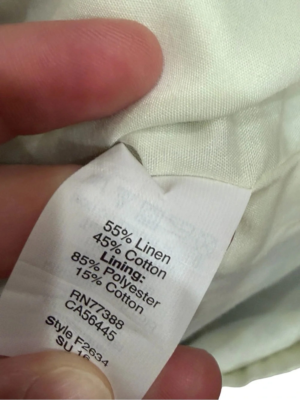 🌟 J.Crew Factory Blue & White Linen Blend Sleeveless Romper Women's Size 12